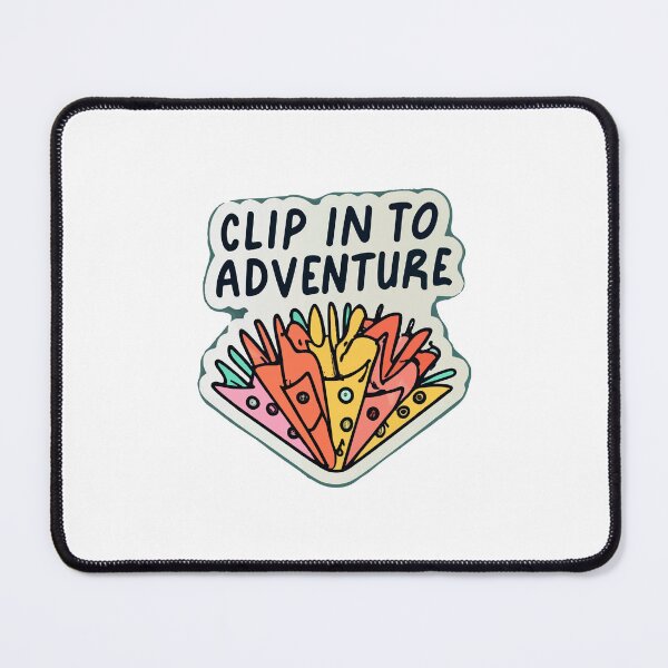 Item preview, Clip In to Adventure - Rock Climbing Quickdraws designed and sold by NiftyWrx.
