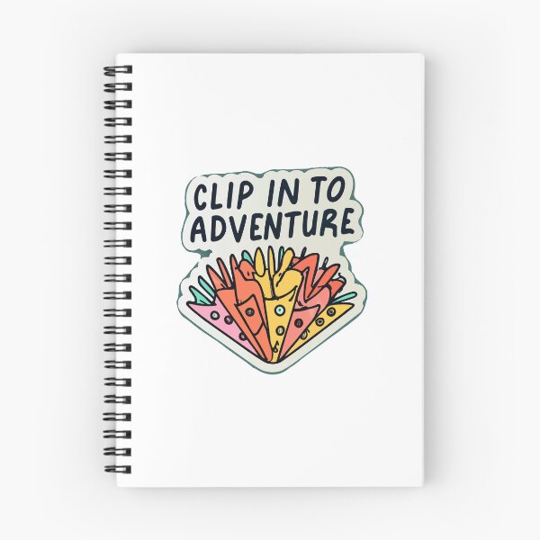 Item preview, Clip In to Adventure - Rock Climbing Quickdraws designed and sold by NiftyWrx.
