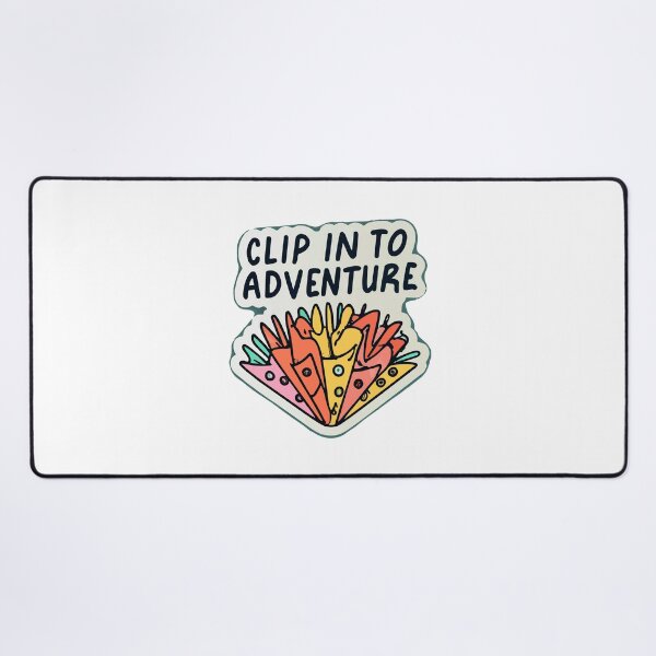 Item preview, Clip In to Adventure - Rock Climbing Quickdraws designed and sold by NiftyWrx.