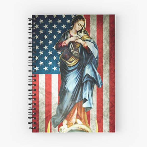 Item preview, María Inmaculada, Patrona de los Estados Unidos de América designed and sold by Crux Fidelis.