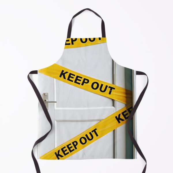 Item preview, Keep Out Police Taped Door designed and sold by SideKickCreates.