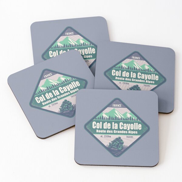 Item preview, Col de la Cayolle France Motorcycling Mountain Design designed and sold by CynthiaGraphics.