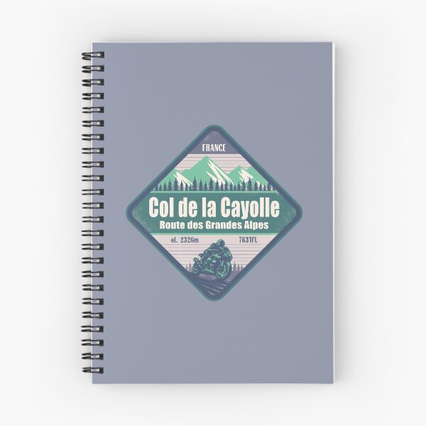 Item preview, Col de la Cayolle France Motorcycling Mountain Design designed and sold by CynthiaGraphics.