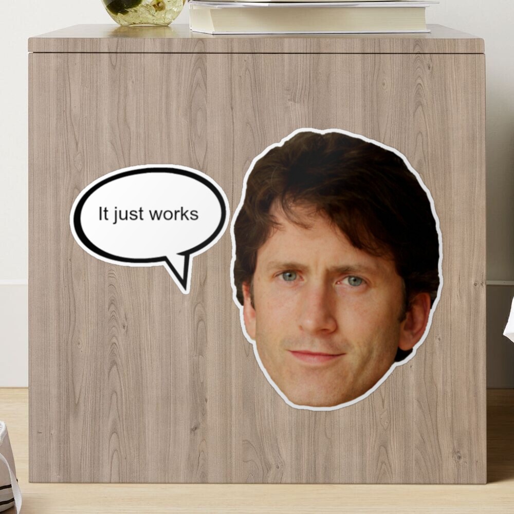 It Just Works Tod Todd Howard GIF - It Just Works Tod Todd Howard