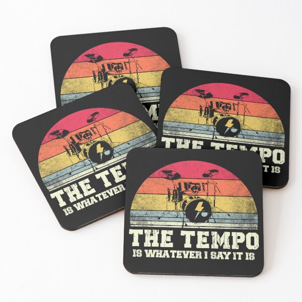 Item preview, Funny Drummer Saying | The Tempo is Whatever I Say It is designed and sold by tmerchtrends.