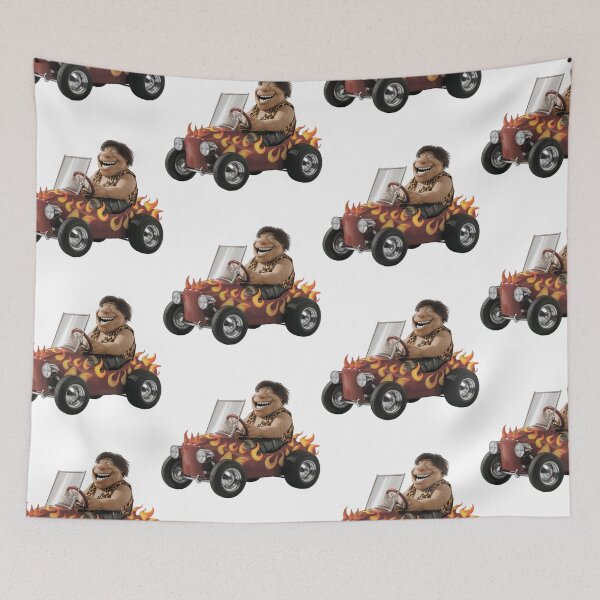 Item preview, Caveman in a car designed and sold by MagelliShop.
