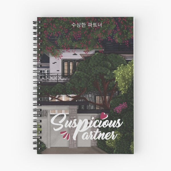 Item preview, Suspicious Partner designed and sold by carolineillust.