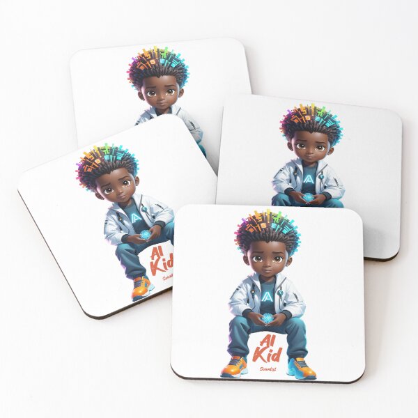 Item preview, AI Kid Scientist - Futuristic Digital Art designed and sold by KriticalDesigns.