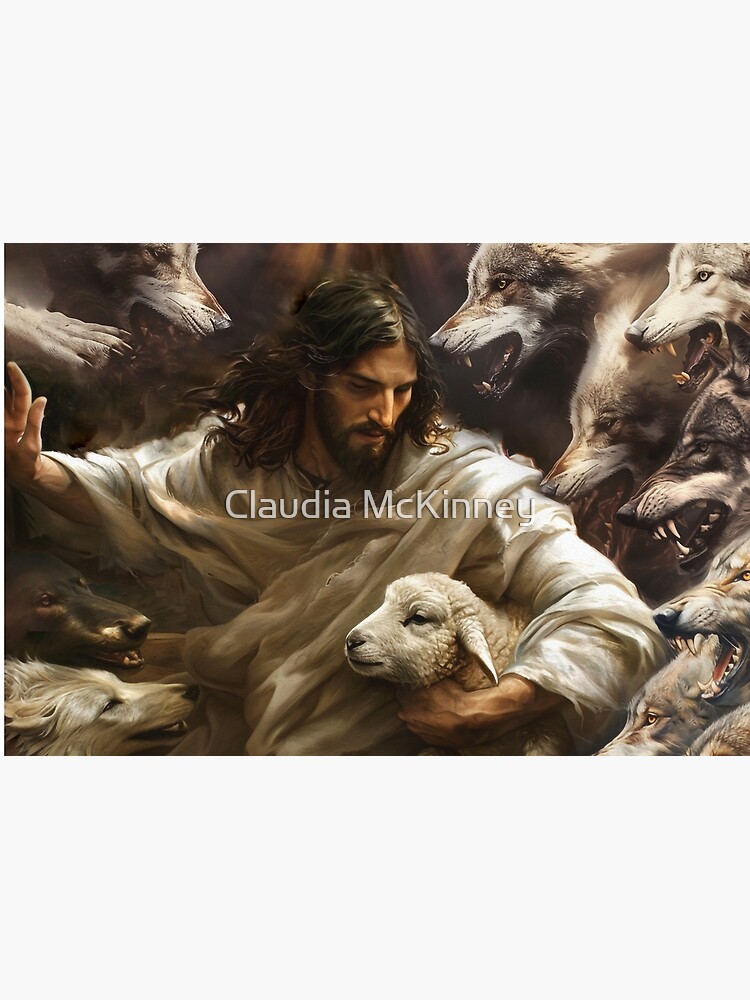 Thumbnail 2 of 2, Jigsaw Puzzle, Jesus I Trust in You designed and sold by phatpuppyart.