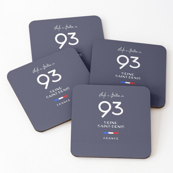 Item preview, Life is better in SEINE-SAINT-DENIS Number 93 France designed and sold by frenchsalsa.