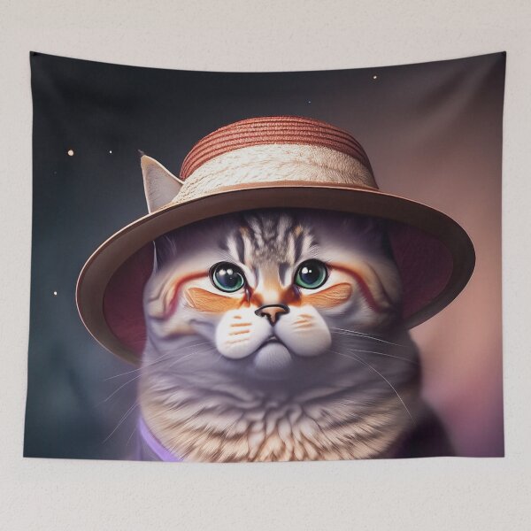 Aperçu de l'œuvre Ici Kitty Kitty Kitty créée et vendue par SmARTNiki.