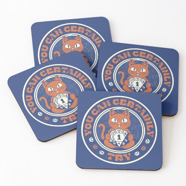Item preview, You Can Certainly Try RPG Cat by Tobe Fonseca designed and sold by Tobe Fonseca®.