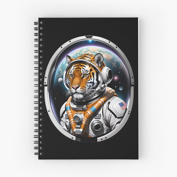 Item preview, Cool Tiger Astronaut In Space designed and sold by TheArtOfPat.