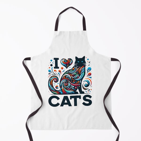 Item preview, I Love Cats Artwork designed and sold by BubandAika.
