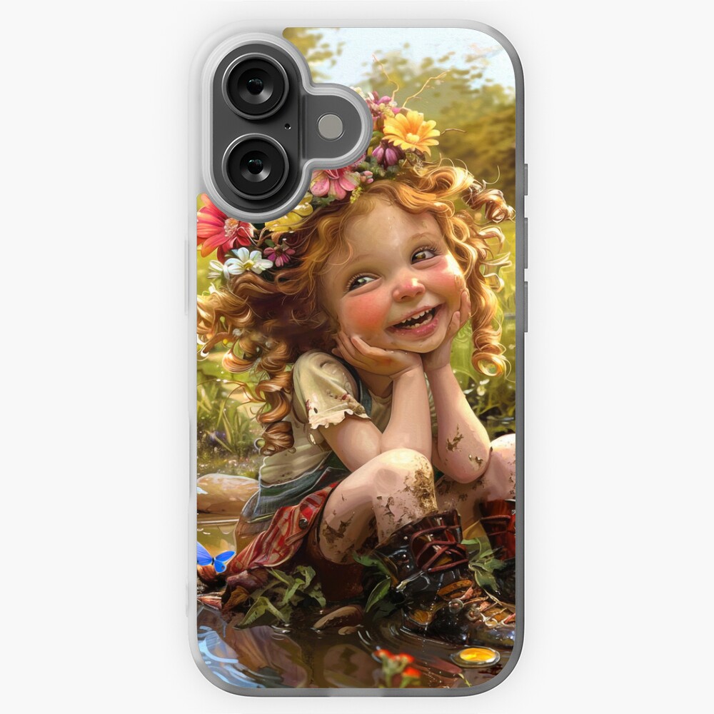 Item preview, iPhone Soft Case designed and sold by phatpuppyart.