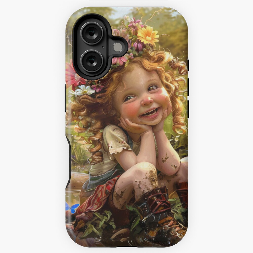 Item preview, iPhone Tough Case designed and sold by phatpuppyart.