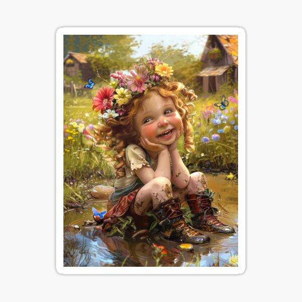 Summer Day Sticker