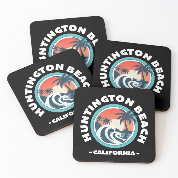 Item preview, Huntington Beach - California (with White Lettering) designed and sold by VelvetRoom.