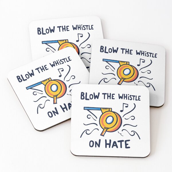Item preview, Blow the Whistle on Hate - Rugby Advocacy Illustration designed and sold by NiftyWrx.