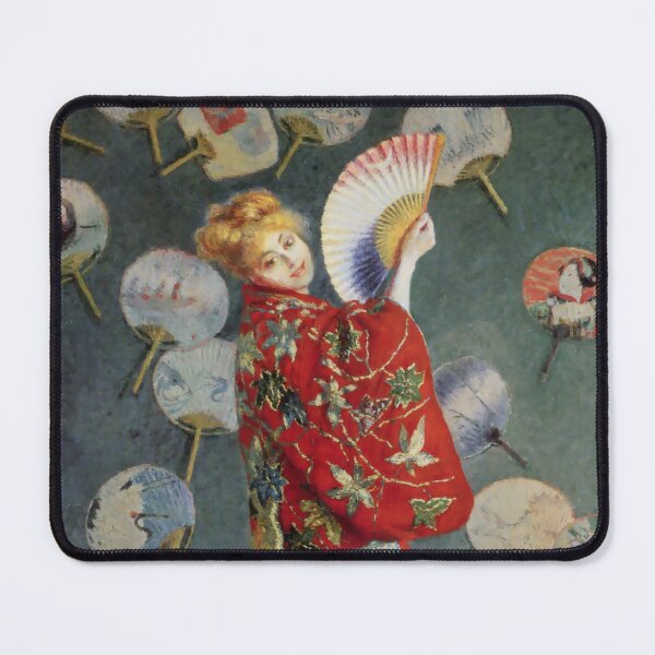 Item preview, Madame Monet wearing a Kimono (1875) - Claude Monet designed and sold by SALON DES ARTS.
