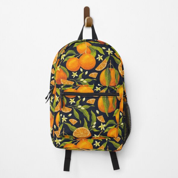 Item preview, Hand painted vintage style botanical watercolor oranges Pattern designed and sold by Jackies-art.