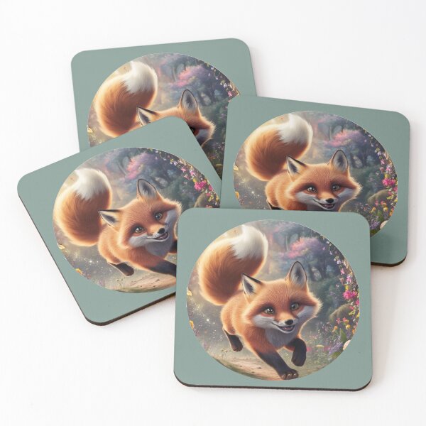 Item preview, Happy fox in the magic forest designed and sold by McVrax.