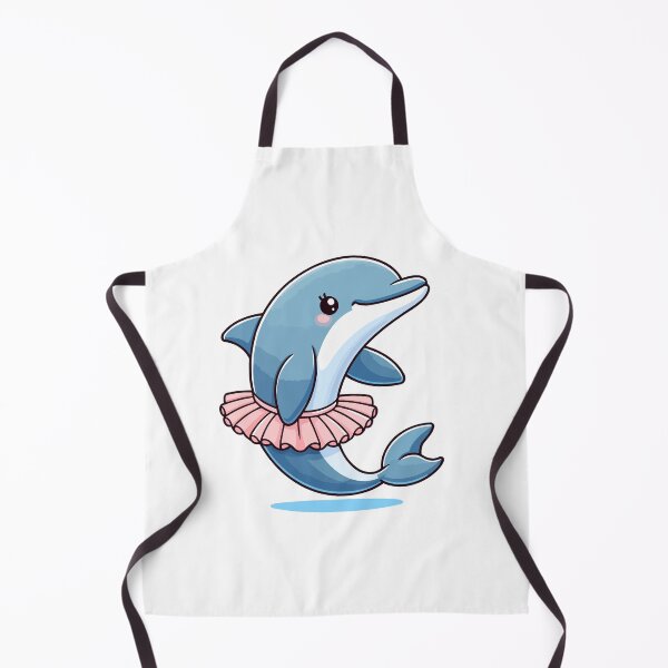 Item preview, Ballerina Dolphin in Tutu - Cute and Whimsical Animal designed and sold by Akioos.