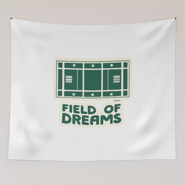 Item preview, Field of Dreams Rugby Field Minimalist Sticker designed and sold by NiftyWrx.