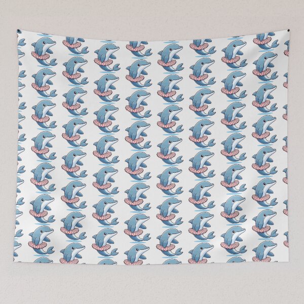 Item preview, Ballerina Dolphin in Tutu - Cute and Whimsical Animal designed and sold by Akioos.