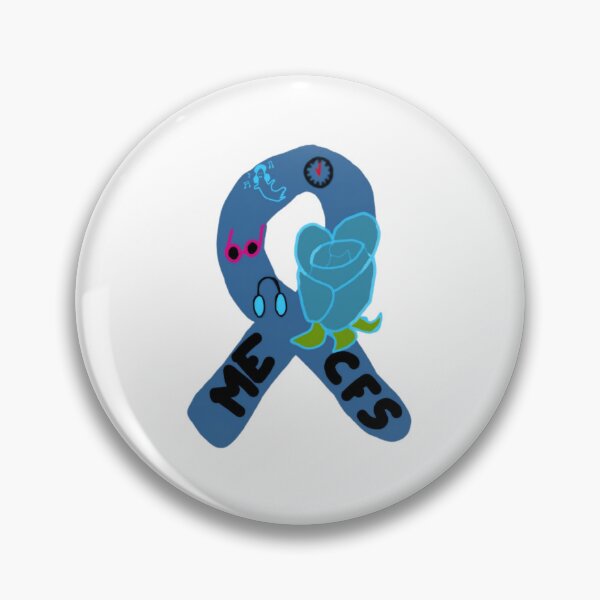 Item preview, ME CFS Awareness Ribbon designed and sold by RareCare.