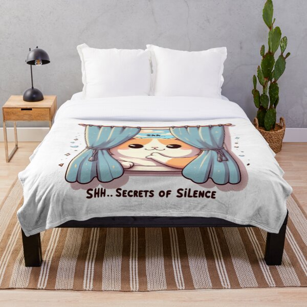Item preview,  Cat says Shhh... secrets of silence  designed and sold by Coollzone.