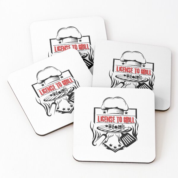 Item preview, License to grill  designed and sold by PurrfectJourney.