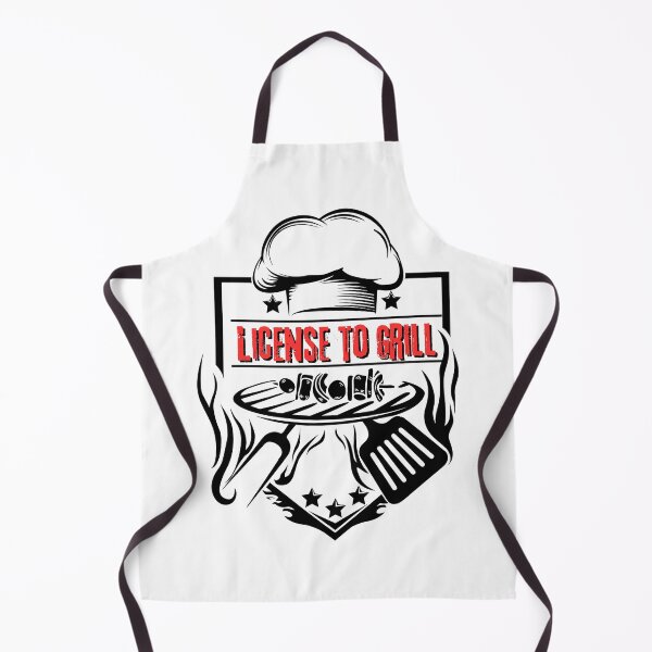 Item preview, License to grill designed and sold by PurrfectJourney.