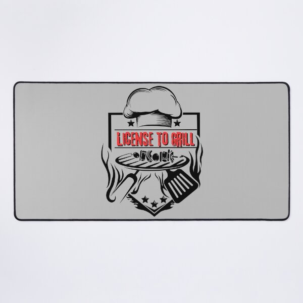 Item preview, License to grill designed and sold by PurrfectJourney.