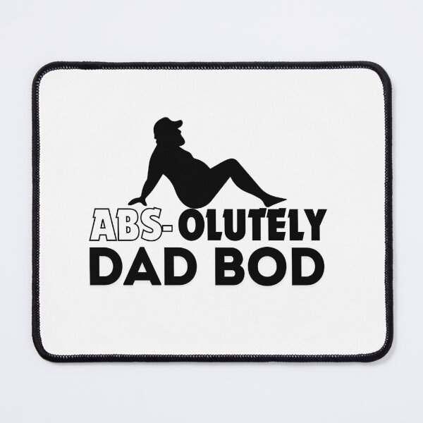 Item preview, Funny Fathers Day Abs-olutely Dad Bod Father Figure Funny Papa designed and sold by MotivaChic.