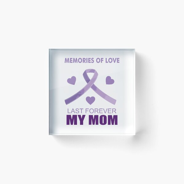 Item preview, i wear purple for mom STIKERS designed and sold by artetotal.