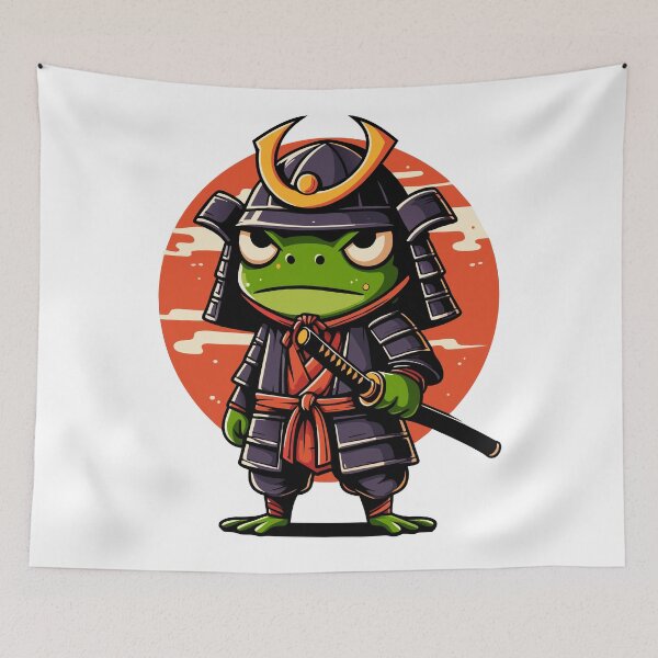 Item preview, Samurai Frog: The Green Ronin designed and sold by Designowner.