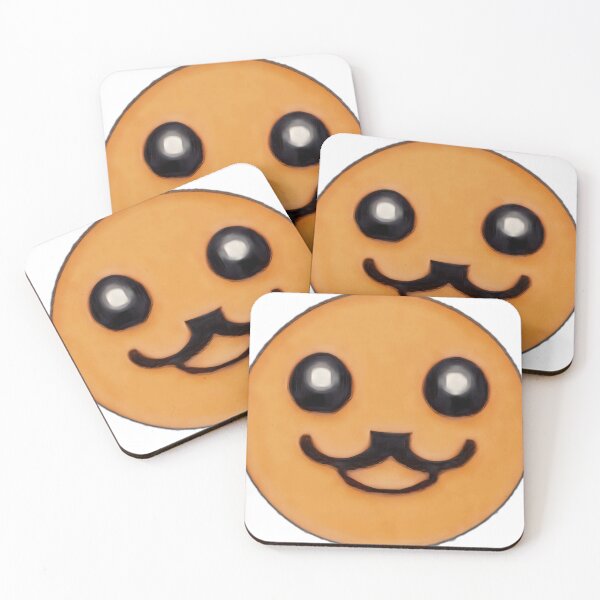 Item preview, mustachioed smiley face designed and sold by T-D-R.