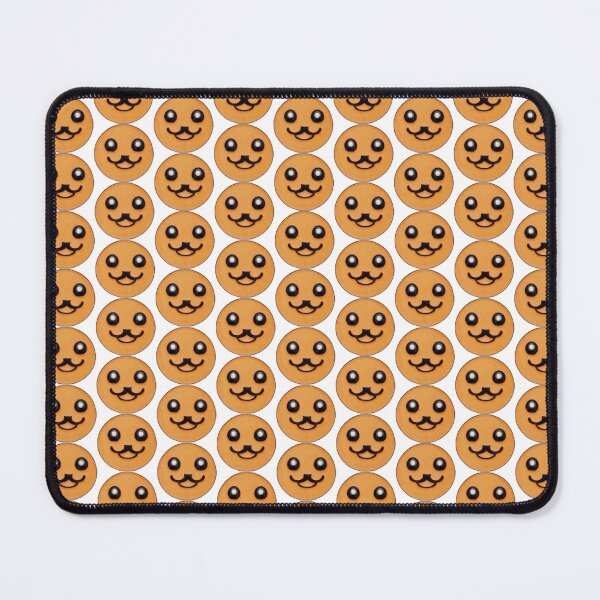 Item preview, mustachioed smiley face designed and sold by T-D-R.