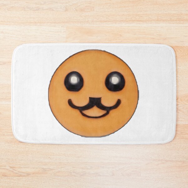 Item preview, mustachioed smiley face designed and sold by T-D-R.
