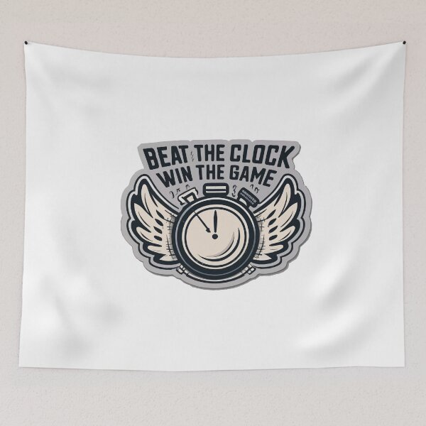 Item preview, Rugby Stopwatch Wings - Beat the Clock, Win the Game designed and sold by NiftyWrx.