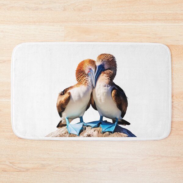 Item preview, Heartfelt Embrace: Blue Footed Boobies In Love designed and sold by elynne9.