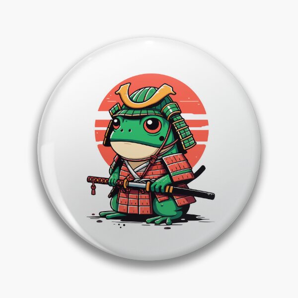 Item preview, Samurai Frog designed and sold by Designowner.