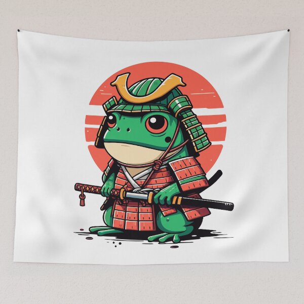 Item preview, Samurai Frog designed and sold by Designowner.