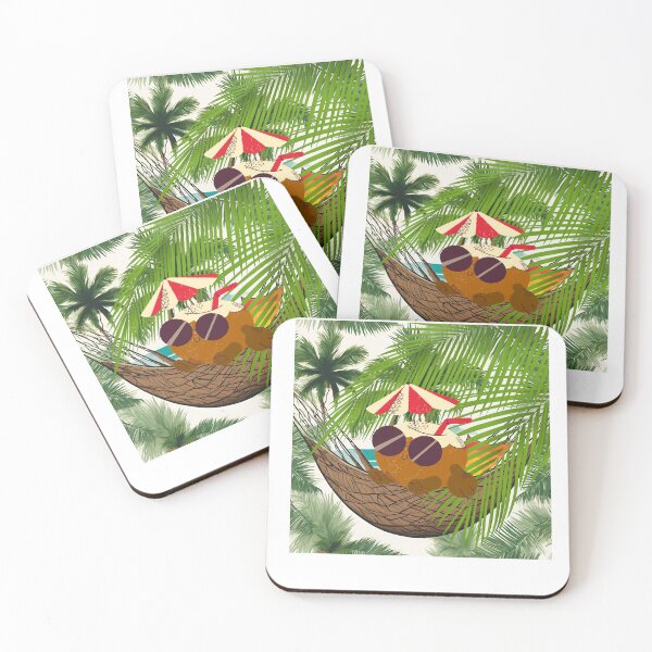 Item preview, coconut beach lovers designed and sold by Yeyishop.