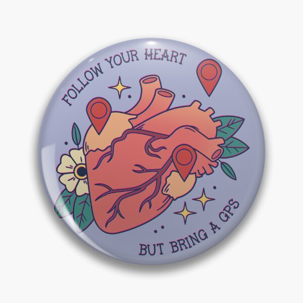 Item preview, Follow Your Heart But Bring a GPS designed and sold by Stifflines.