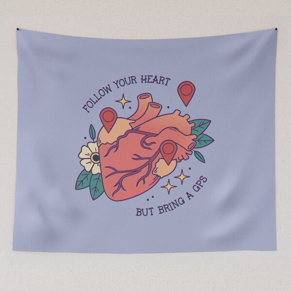Item preview, Follow Your Heart But Bring a GPS designed and sold by Stifflines.
