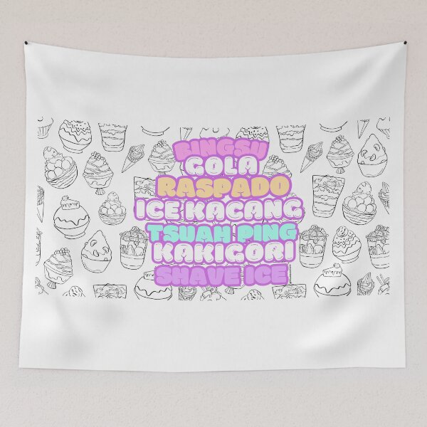 Item preview, Shave Ice Around the World designed and sold by Whatdoesmilosee.