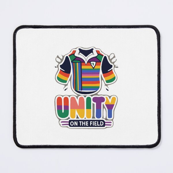 Item preview, Unity on the Field - Inclusive Rugby Pride Jersey designed and sold by NiftyWrx.