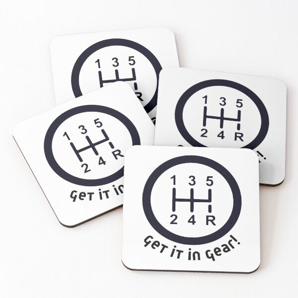 Item preview, Get it in Gear! designed and sold by LyndaNoel Design.